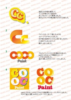 COCOペイント株式会社様ロゴ案1