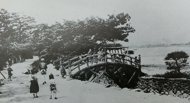 １雄島の太鼓橋