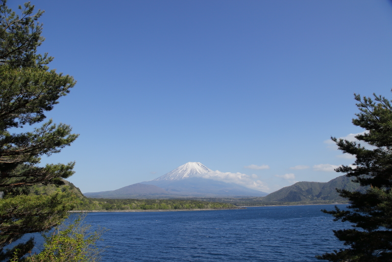 富士山　本栖湖