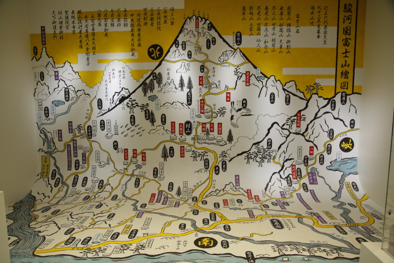 駿河国富士山絵図