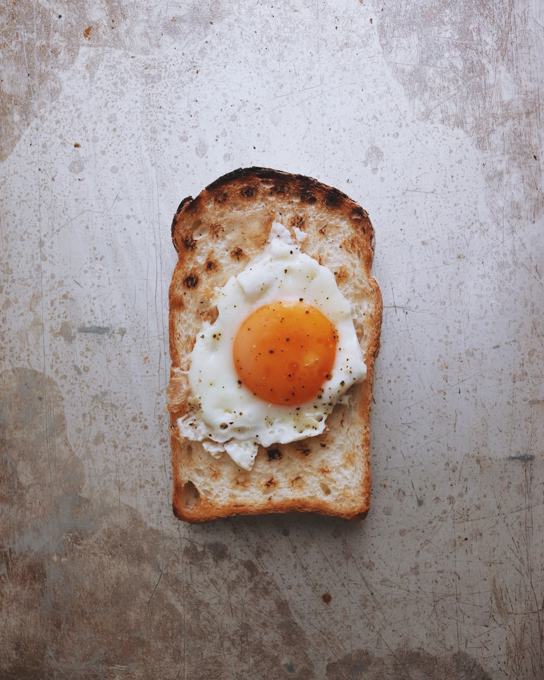fried egg toast