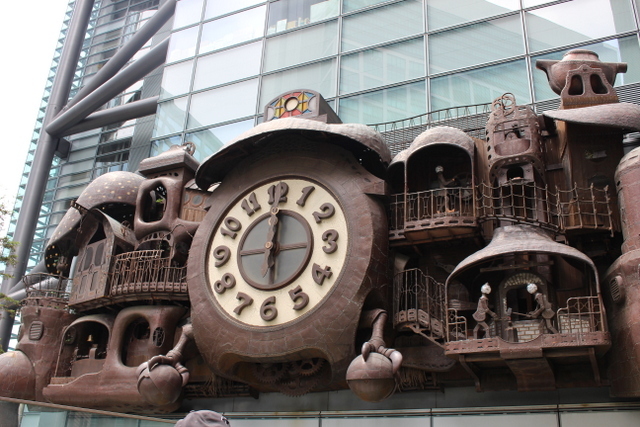 宮崎駿デザインの日テレ大時計 （東京） | Viaggio～旅～