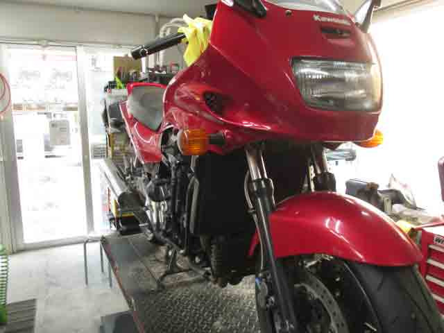 GPZ1100 足周り整備 - MRTEC motorcycle