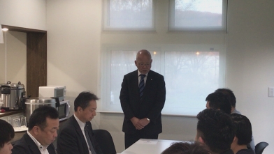 来賓祝辞を津川会長からいただきました。